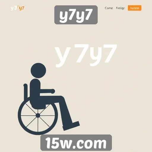 Acessibilidade no site y7y7 para todos os usuários